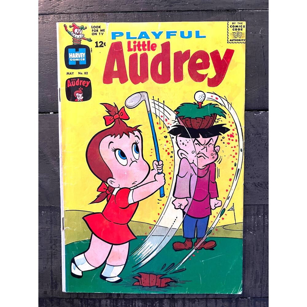 VINTAGE 1968 Harvey Comics "PLAYFUL LITTLE AUDREY" - G/Uncommon - 58 YEARS OLD!